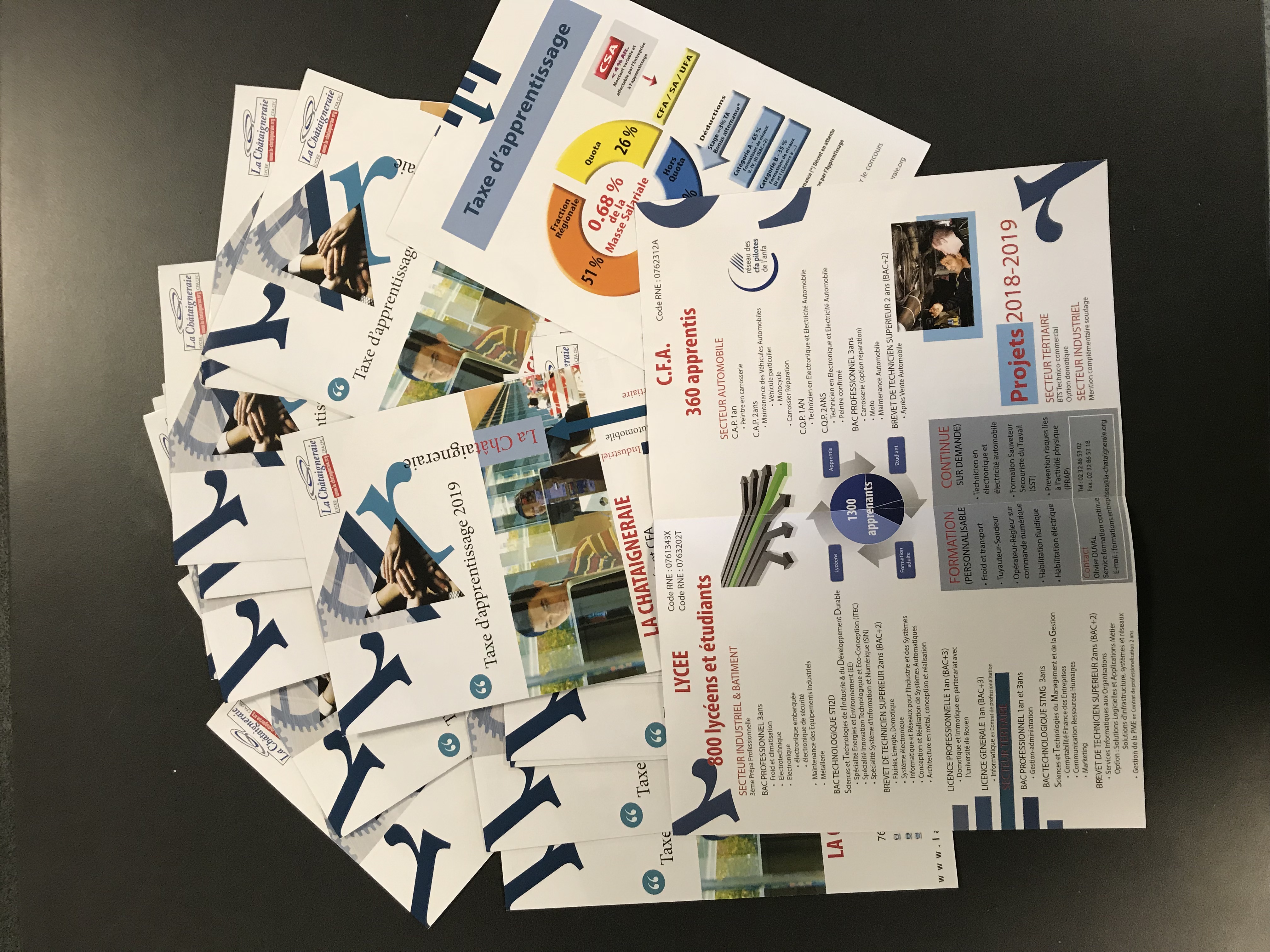 Flyers La Châtaigneraie