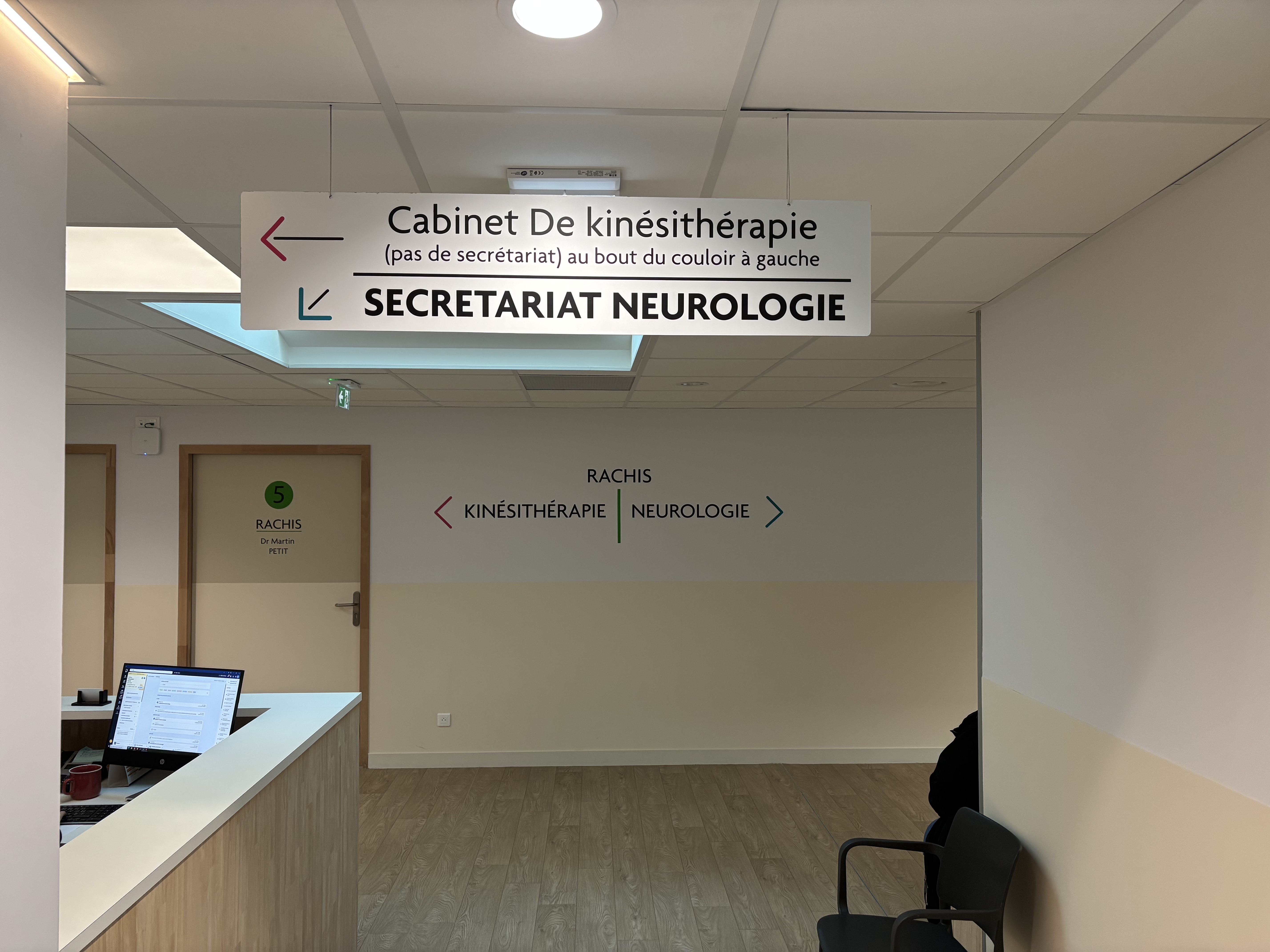 Signalétique Clinique Saint-Hilaire